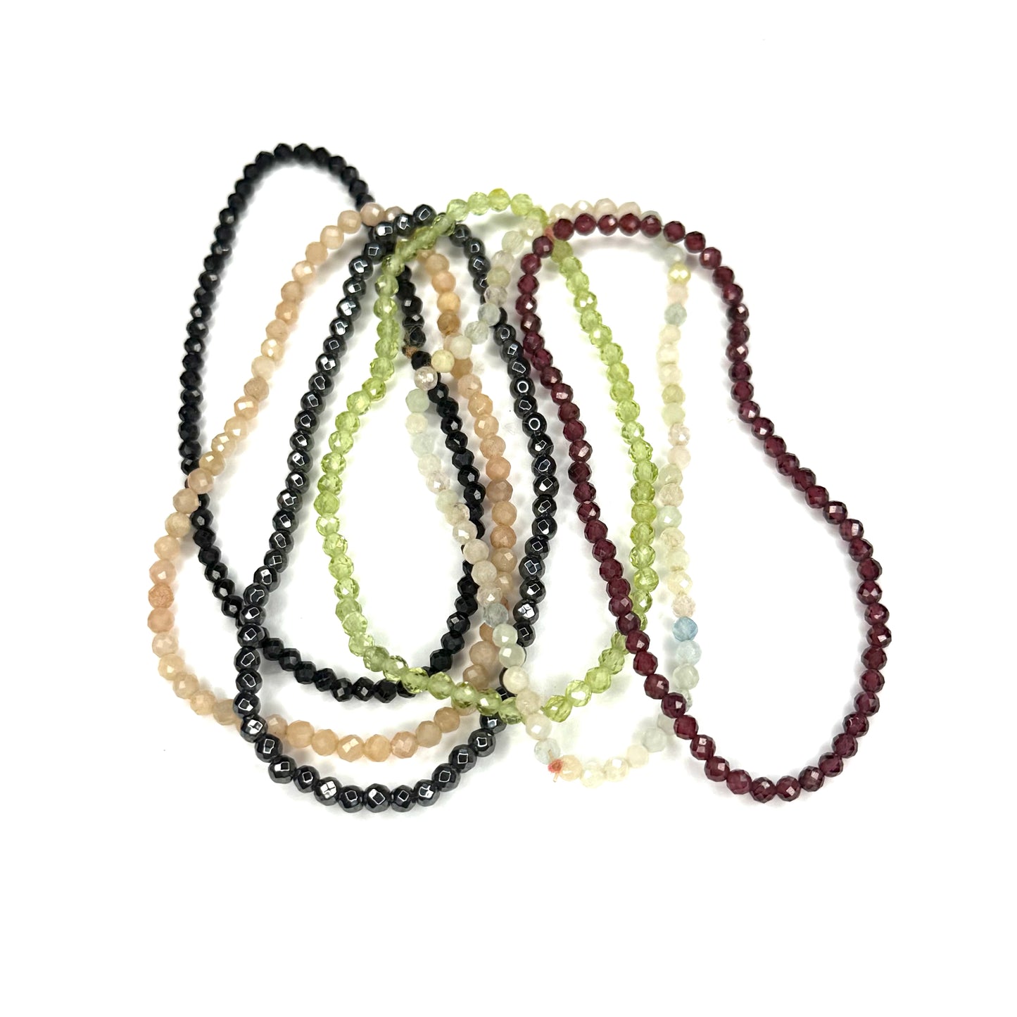 3mm Faceted Gem Bracelet