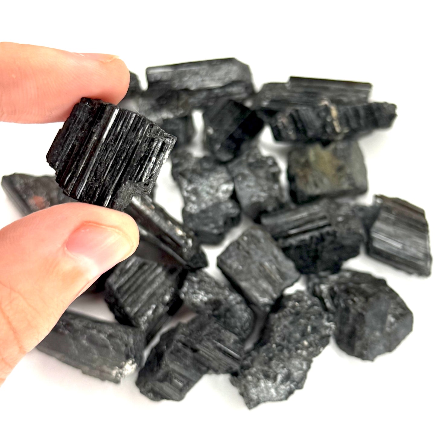 Mini Raw Black Tourmaline