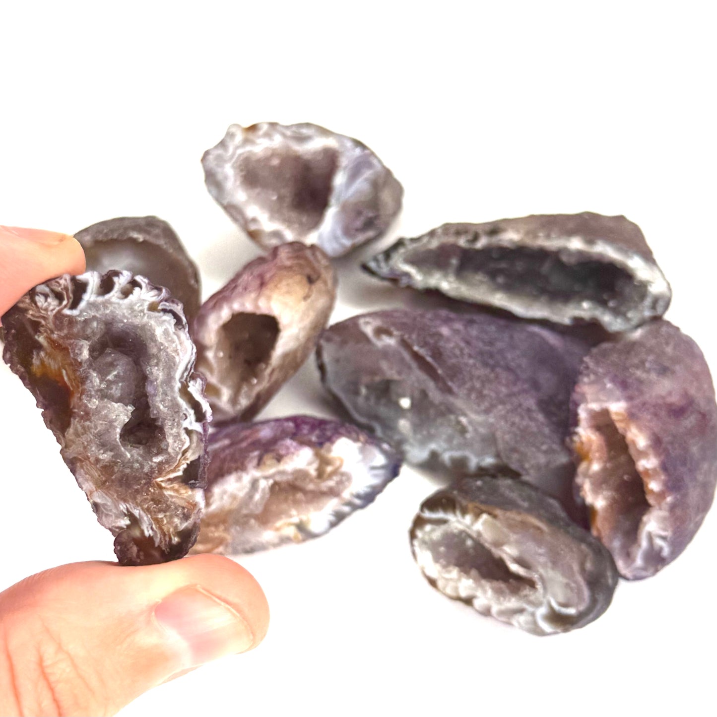 Dyed Agate Geode