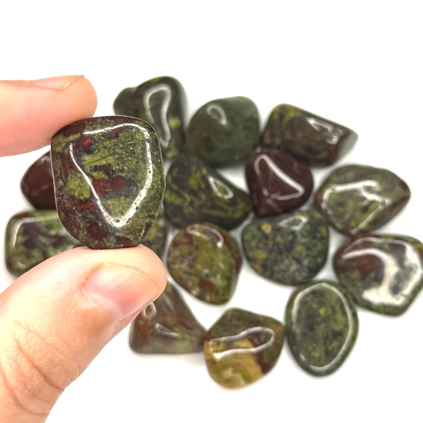 Dragons Blood Jasper Tumblestone