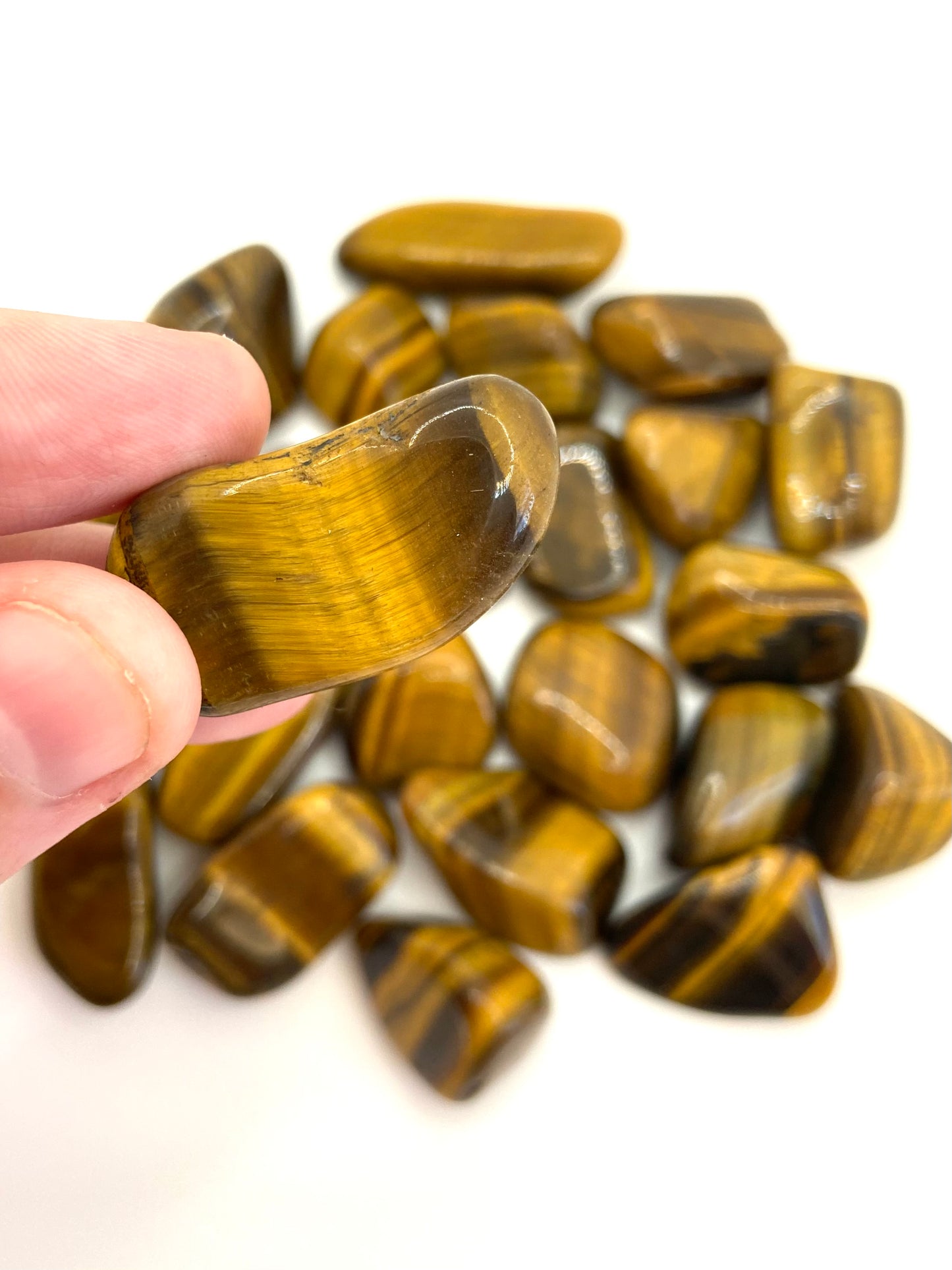 Tigers Eye Tumblestone