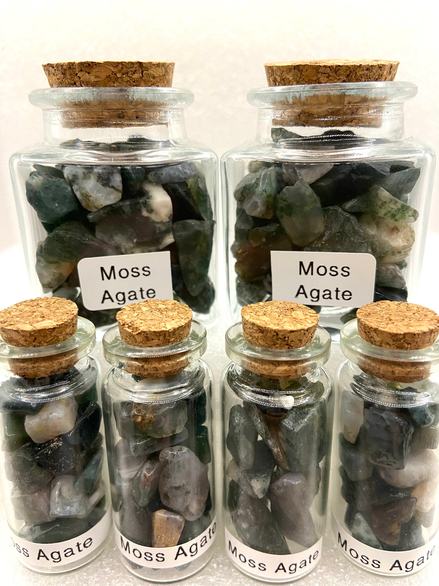 Moss Agate Chips