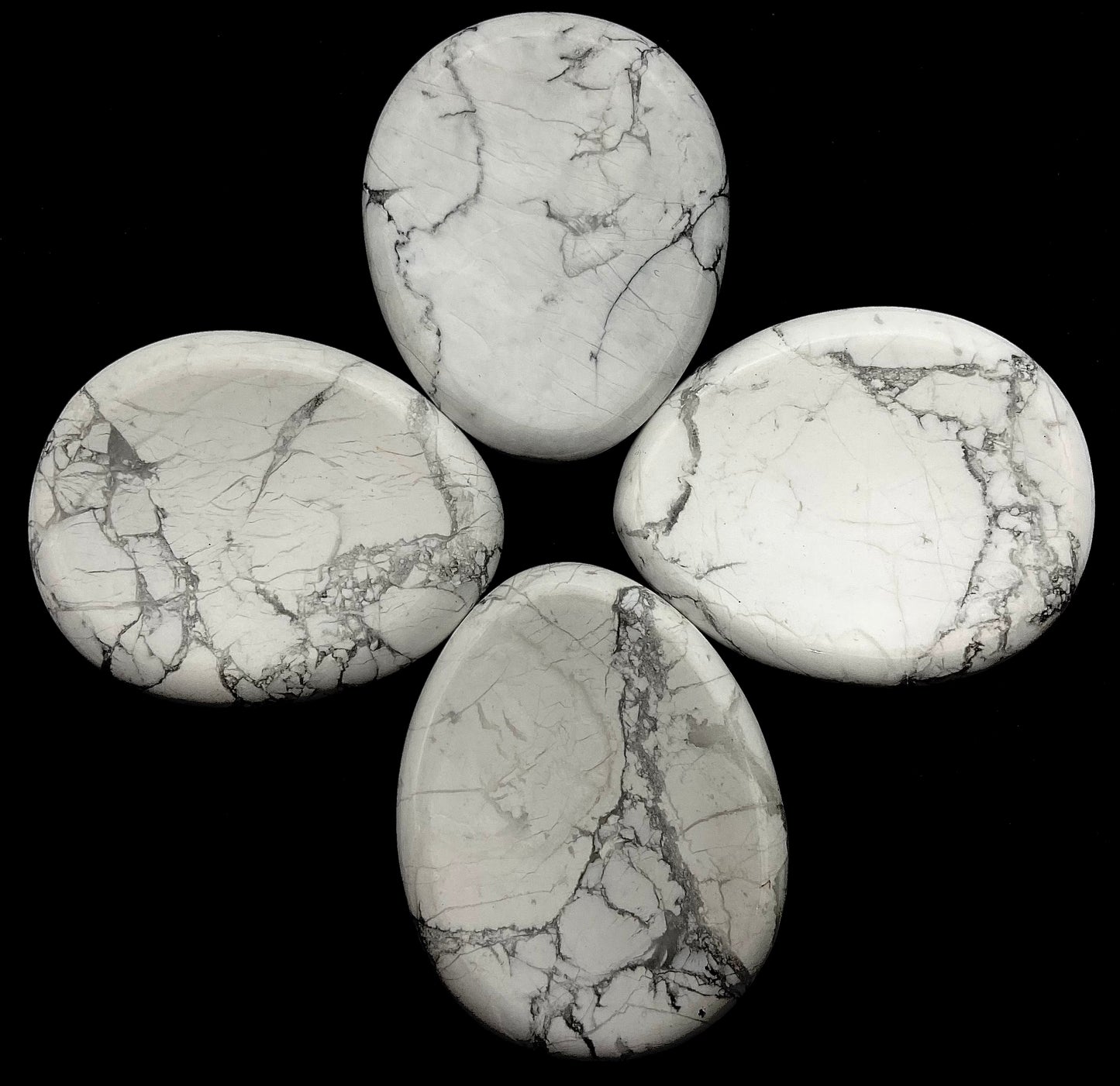 Howlite Worry Stone