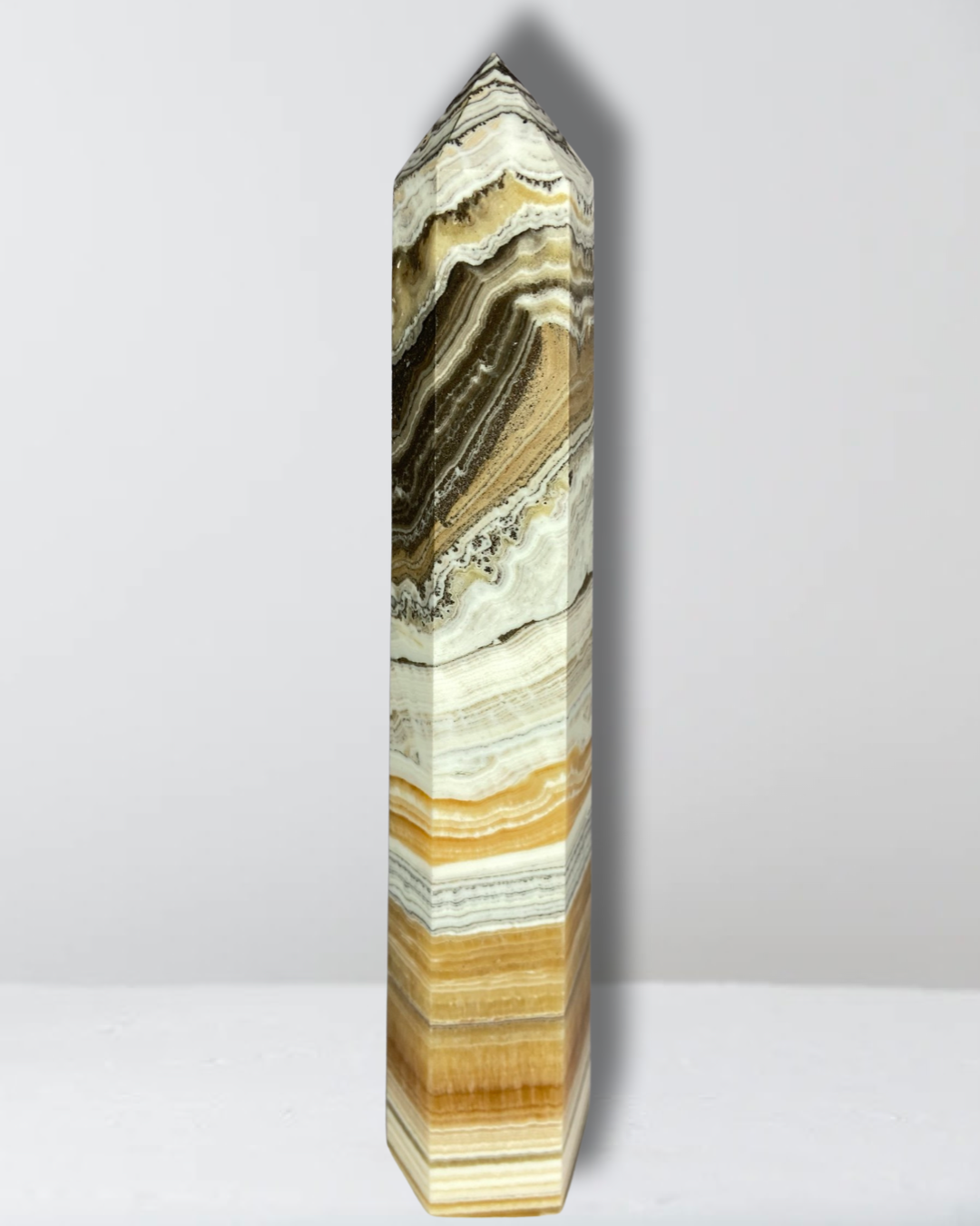 Banded Calcite Tower