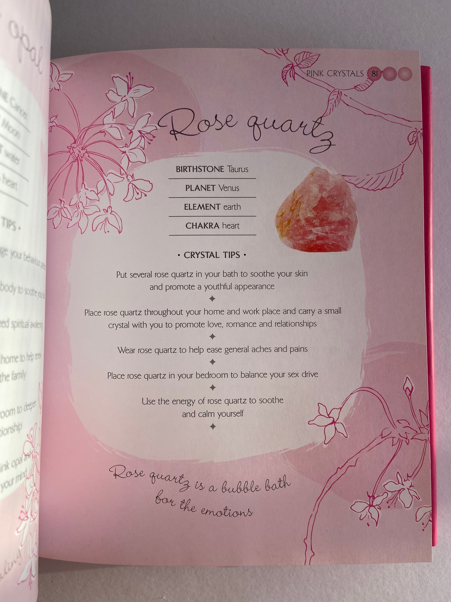 The little book of Crystal Tips & Cures