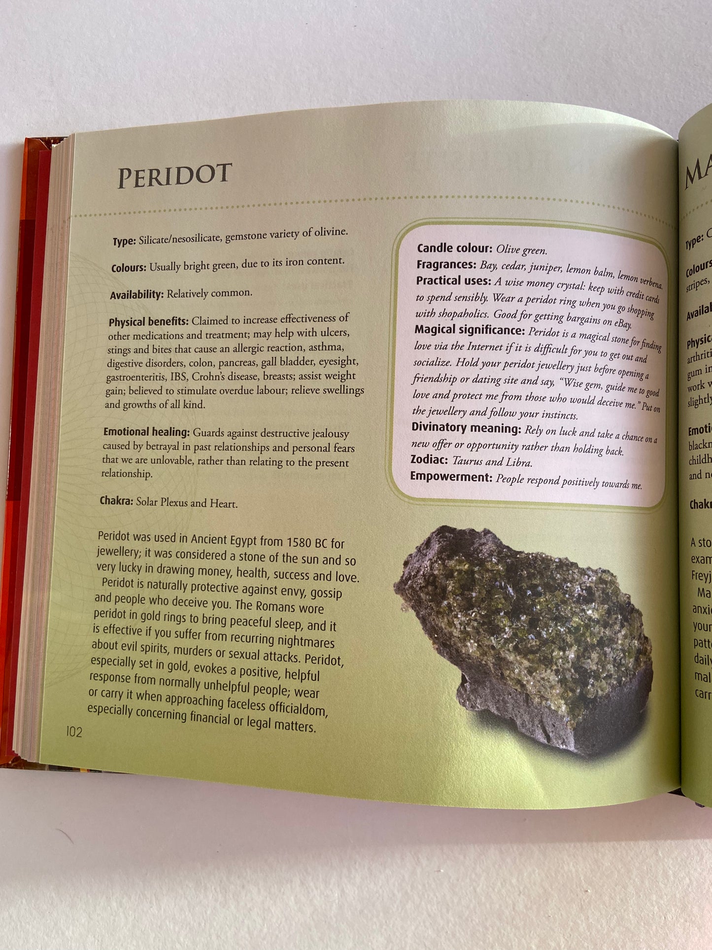 Crystals for Passion and romance book