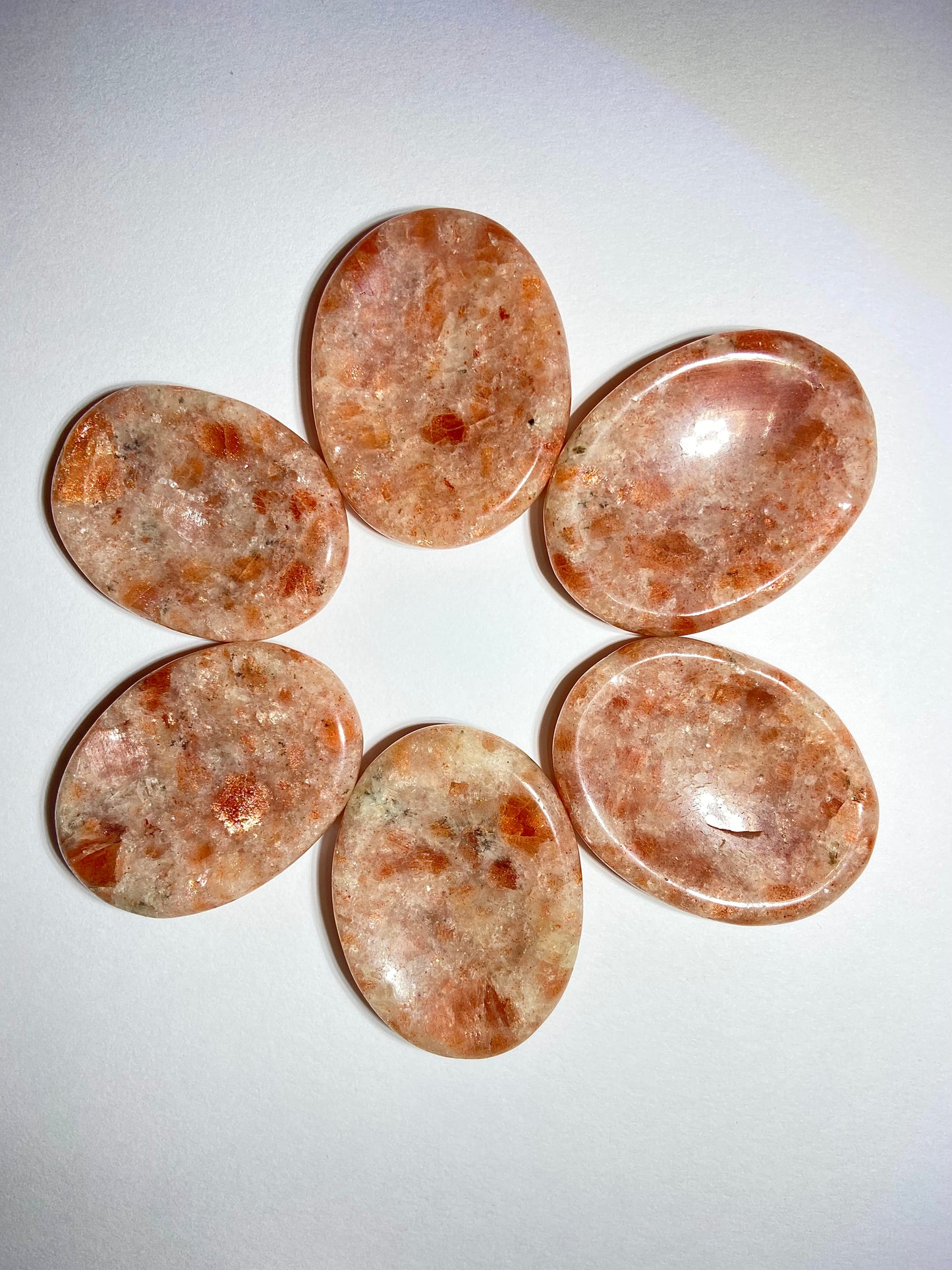 Sunstone Worry Stones