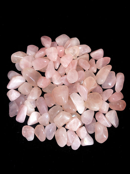 Rose Quartz tumbles 