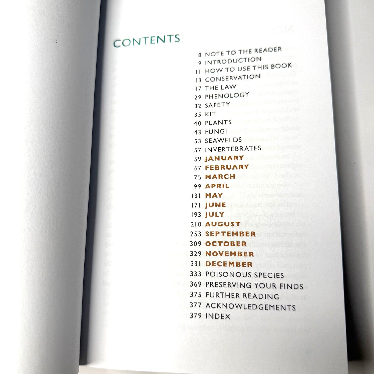 The Forager’s Calendar - A seasonal guide to natures wild harvests