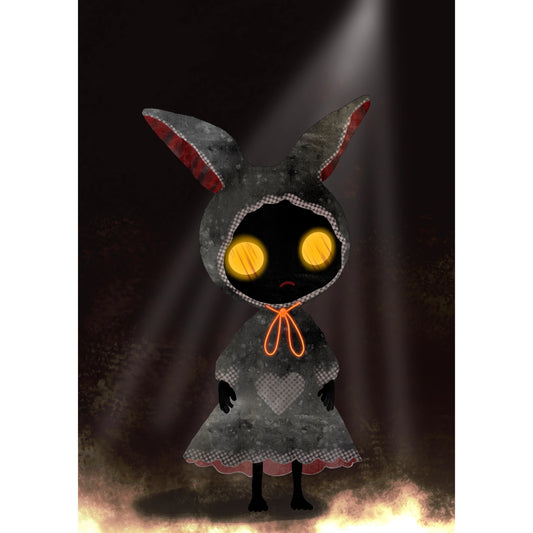 ‘Bunny of the Darkness’ Art Print