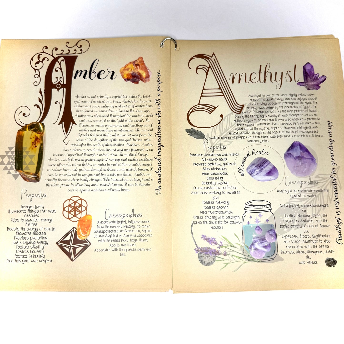 Secret Grimoire of Plant and Crystal Magick - Original Edition