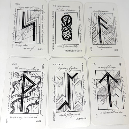 The English Runes Card Deck