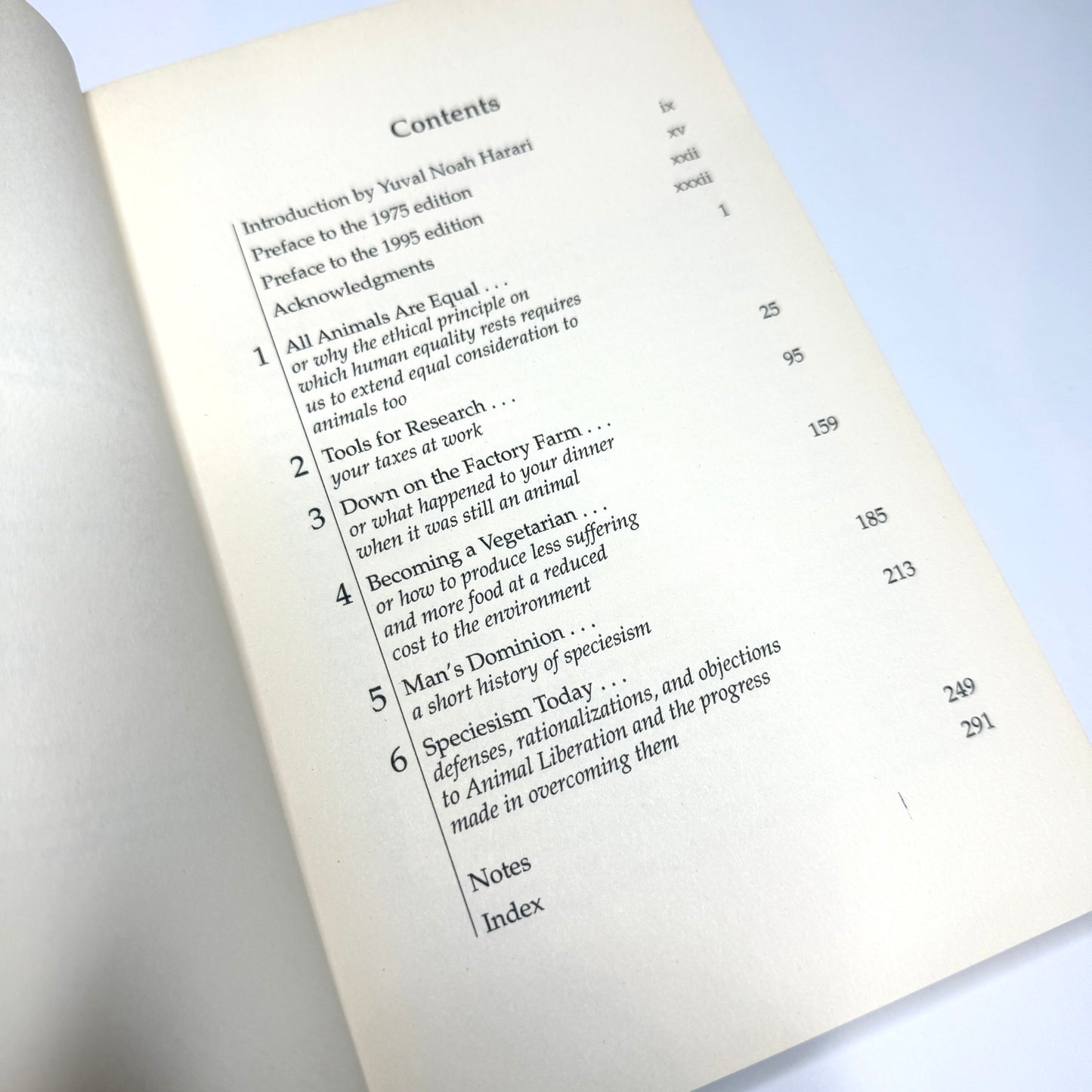 Animal Liberation Book - Peter Singer