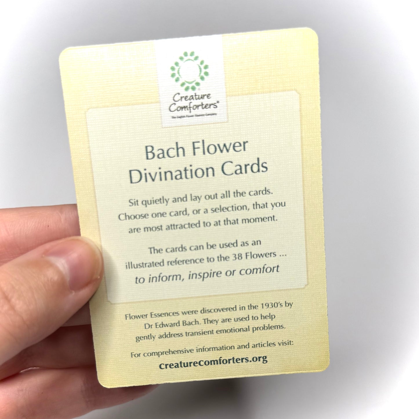 Bach Flower Divination Card Deck