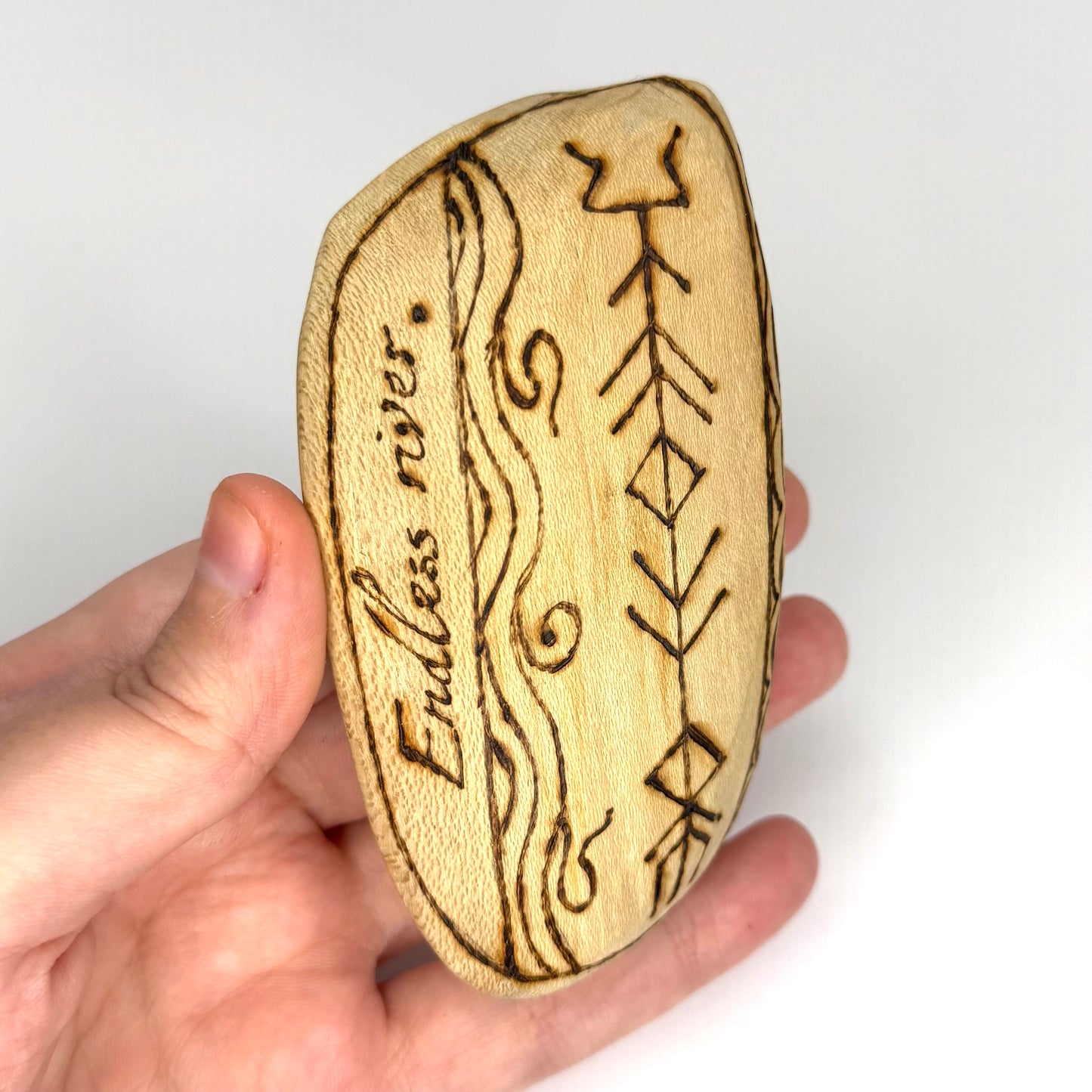 Holly Rune Pocket Talisman