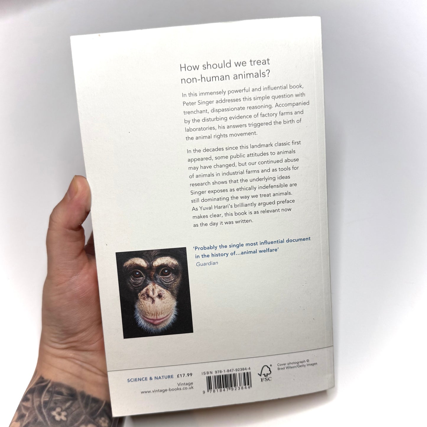 Animal Liberation Book - Peter Singer