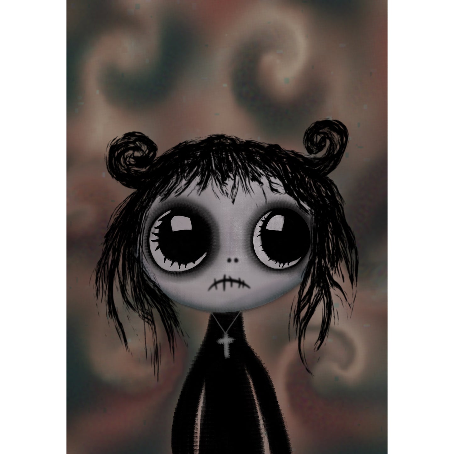 ‘Little Ghostling’ Art Print