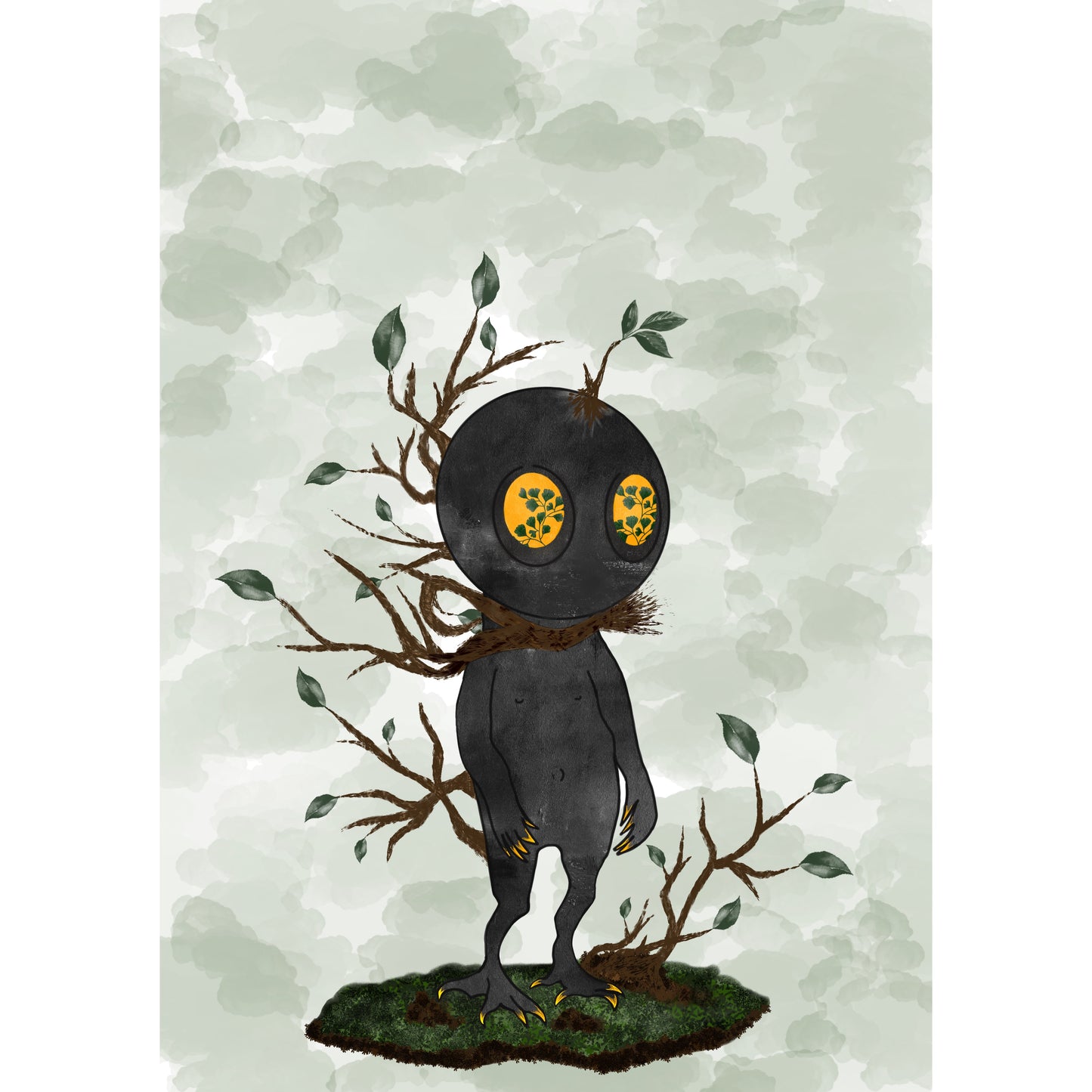 ‘The Rootbound Dreamer’ Art Print