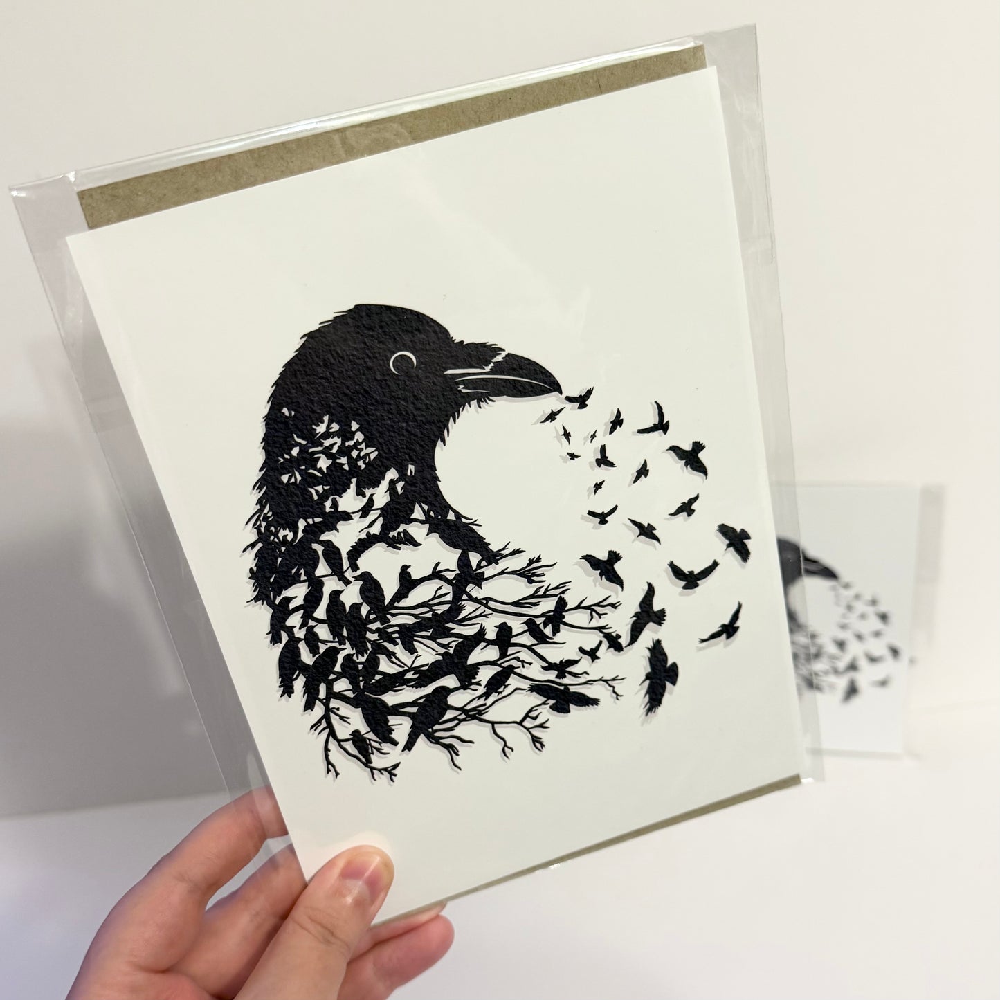 Crow Art Print