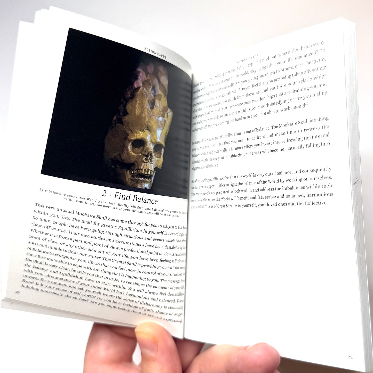 Wisdom from the Crystal Skulls Oracle Deck