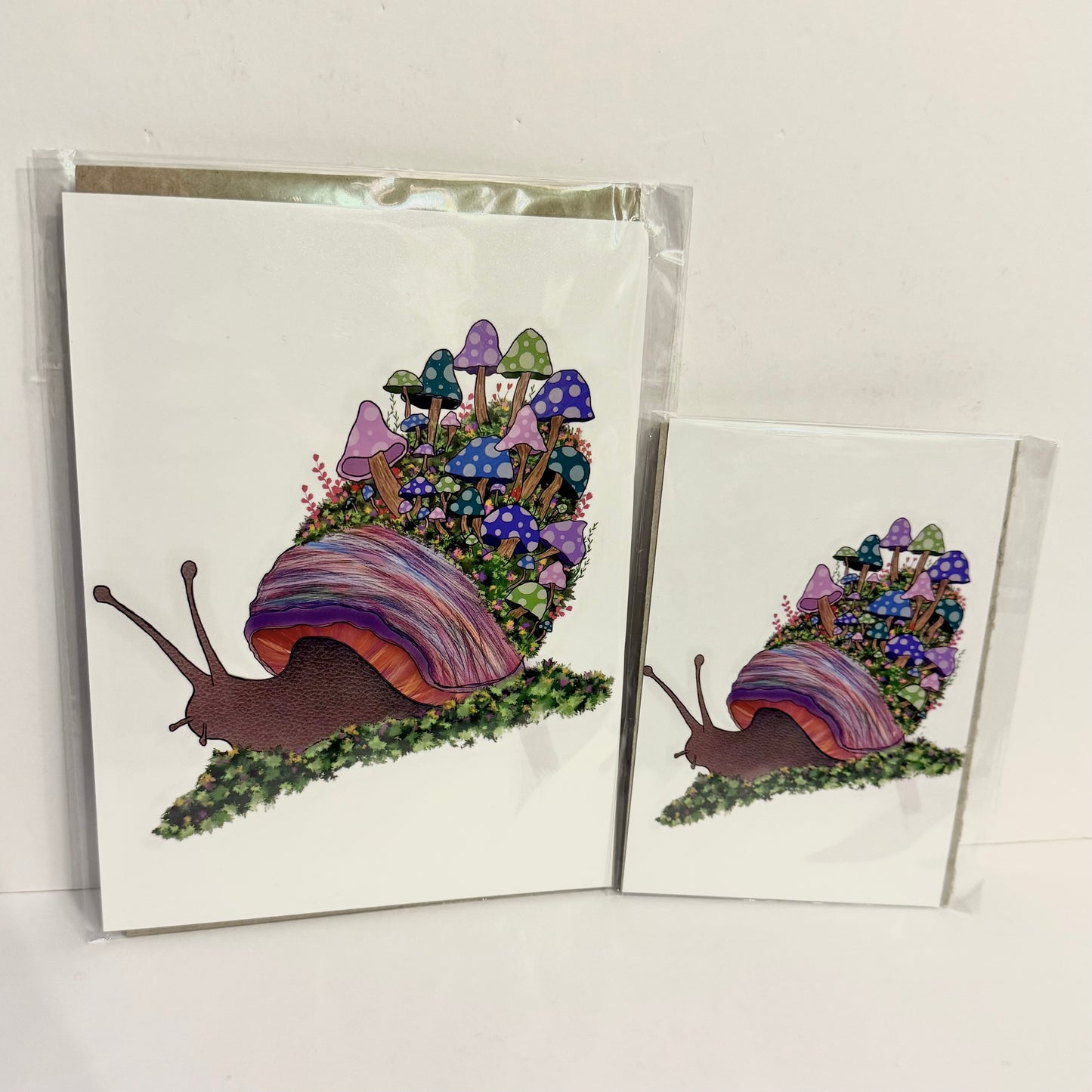 Purple Snail Art Print