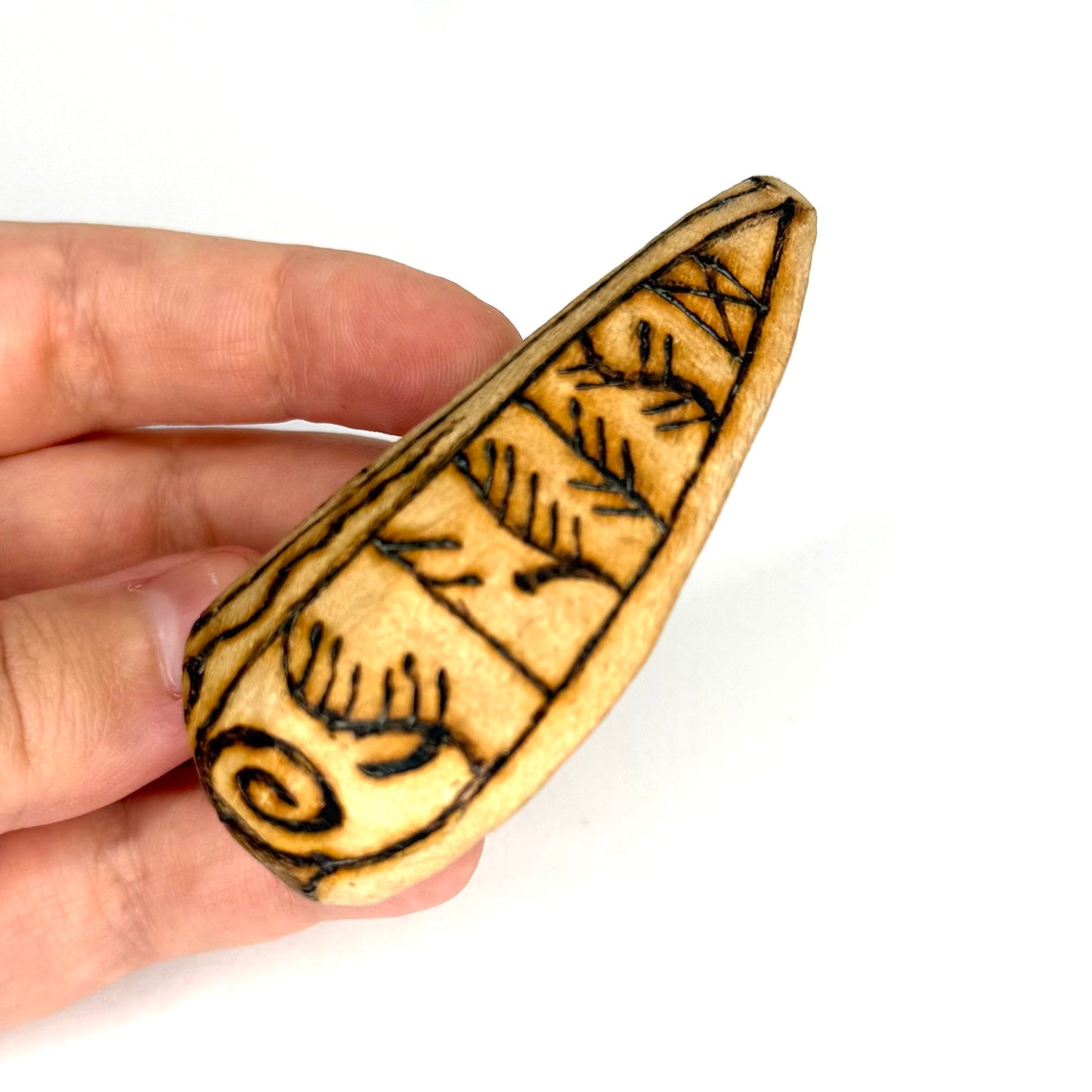 Hawthorn Rune Pocket Talisman, "Love and Harmony"