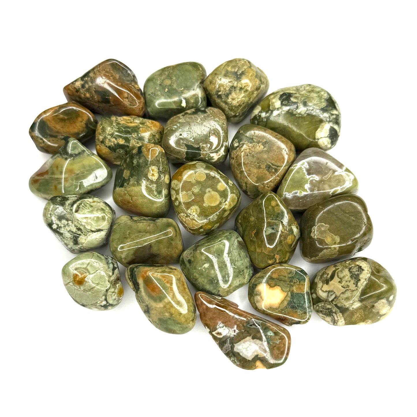 Rainforest Jasper Tumblestone