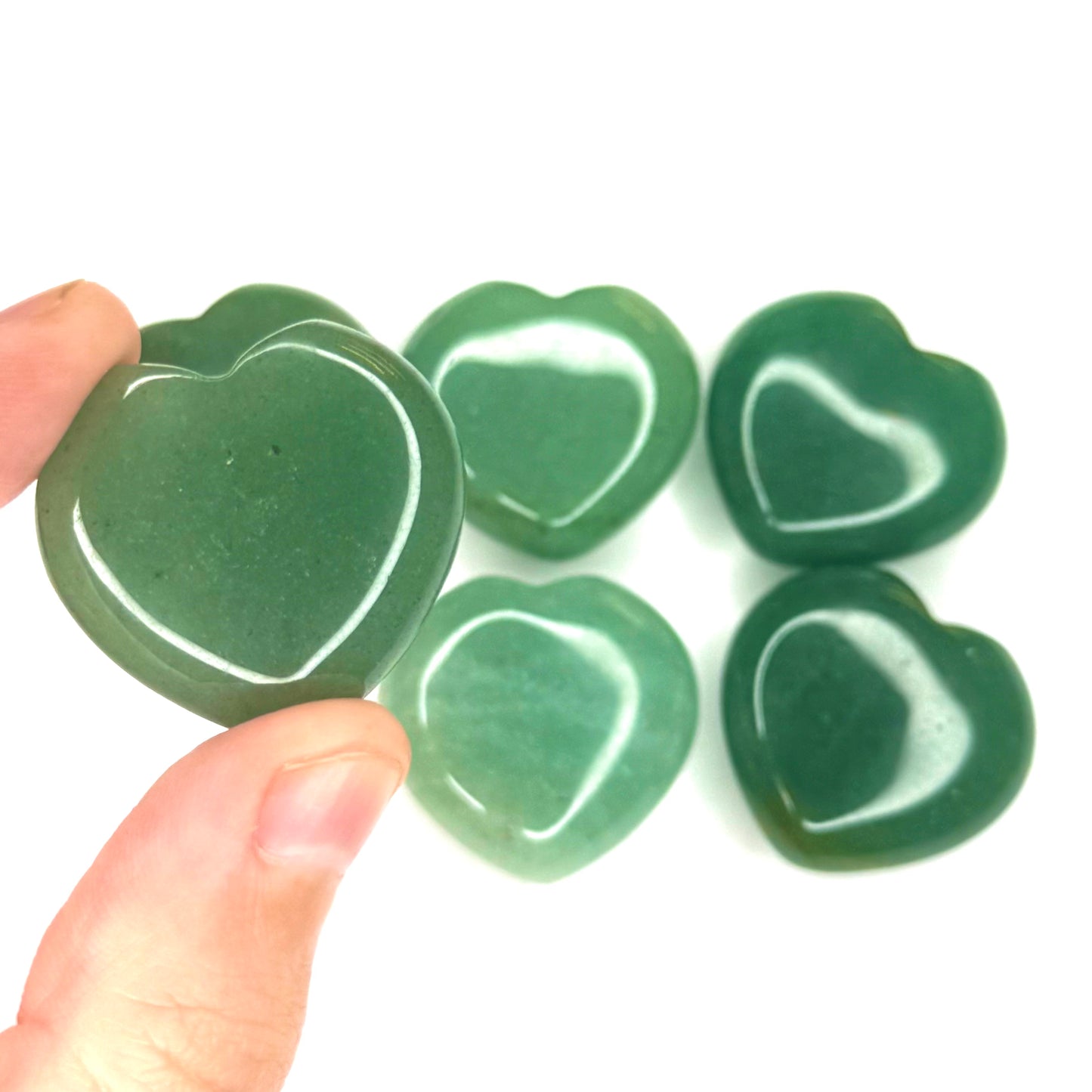 Green Aventurine Heart