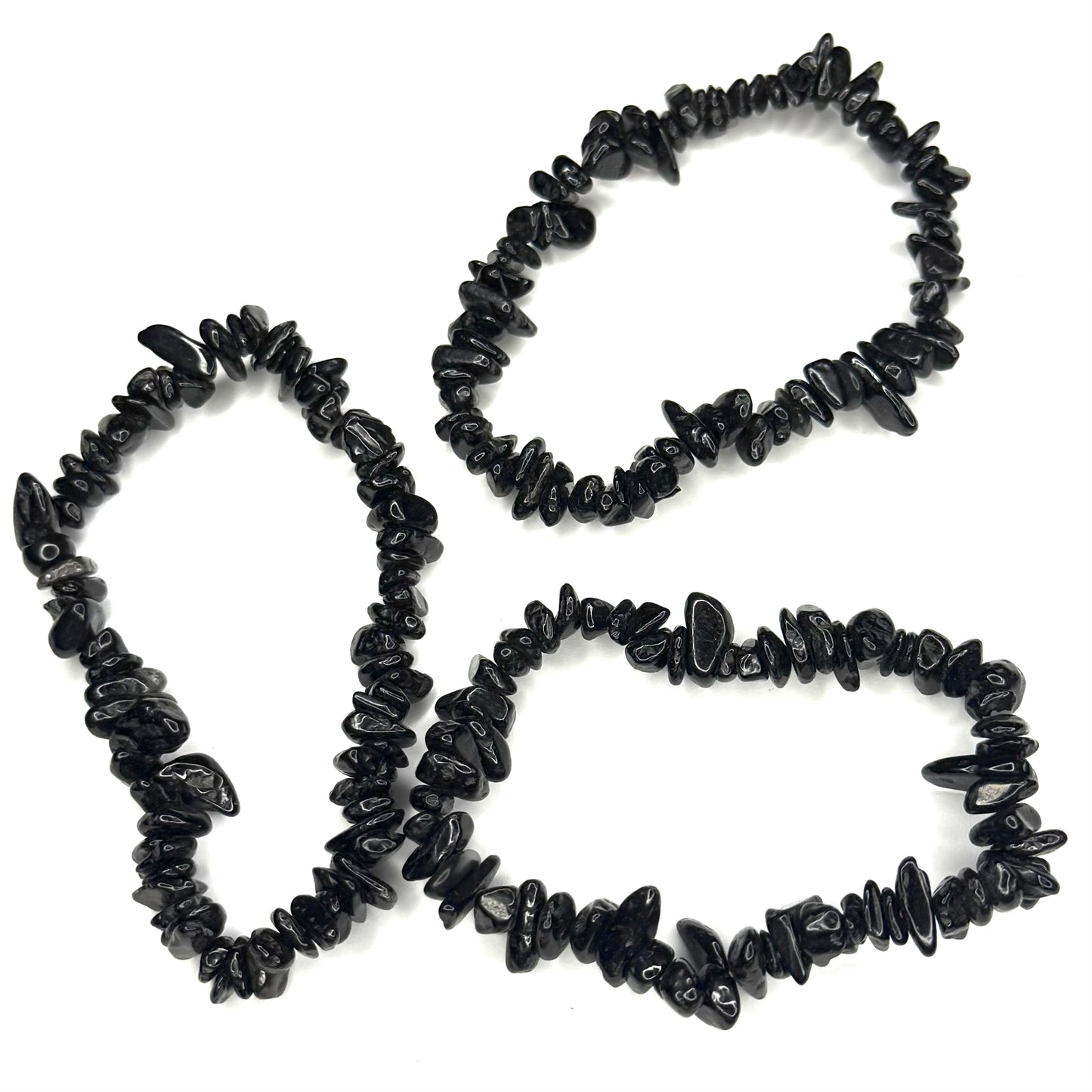 Black Tourmaline Chip Bracelet