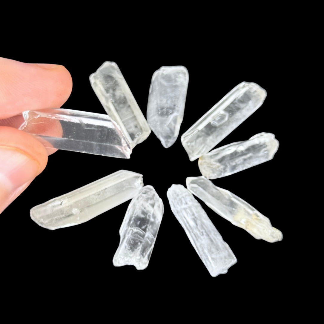 Mini Raw Quartz Points/Shards