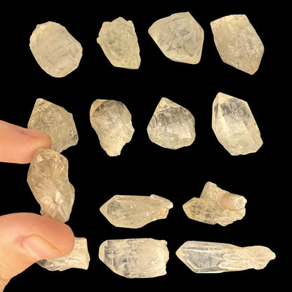 Light Natural Citrine Points