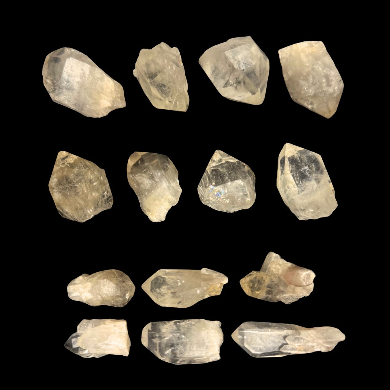 Light Natural Citrine Points