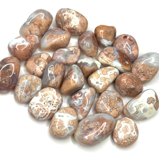 Cotton Candy Agate Tumblestone