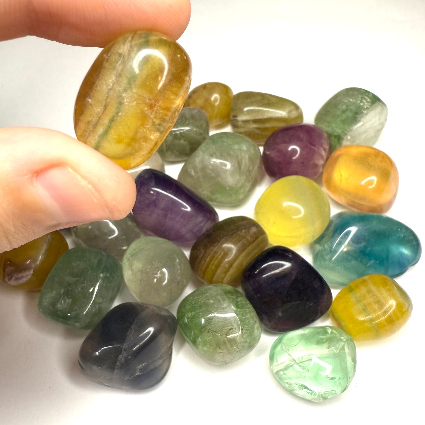 Fluorite Tumblestone