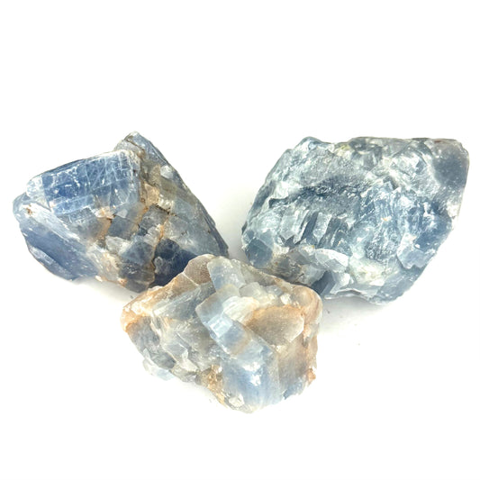 Raw Blue Calcite