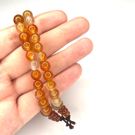Carnelian Beaded Bracelet