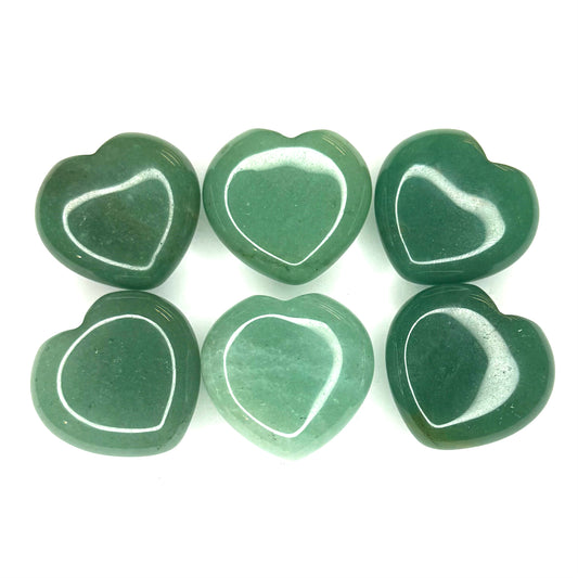 Green Aventurine Heart