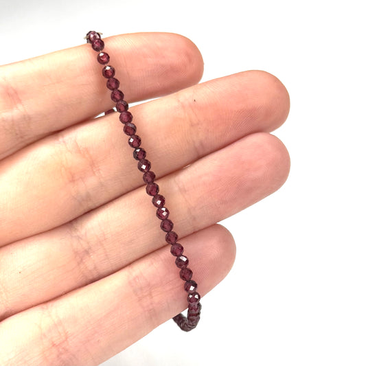 3mm Faceted Gem Bracelet
