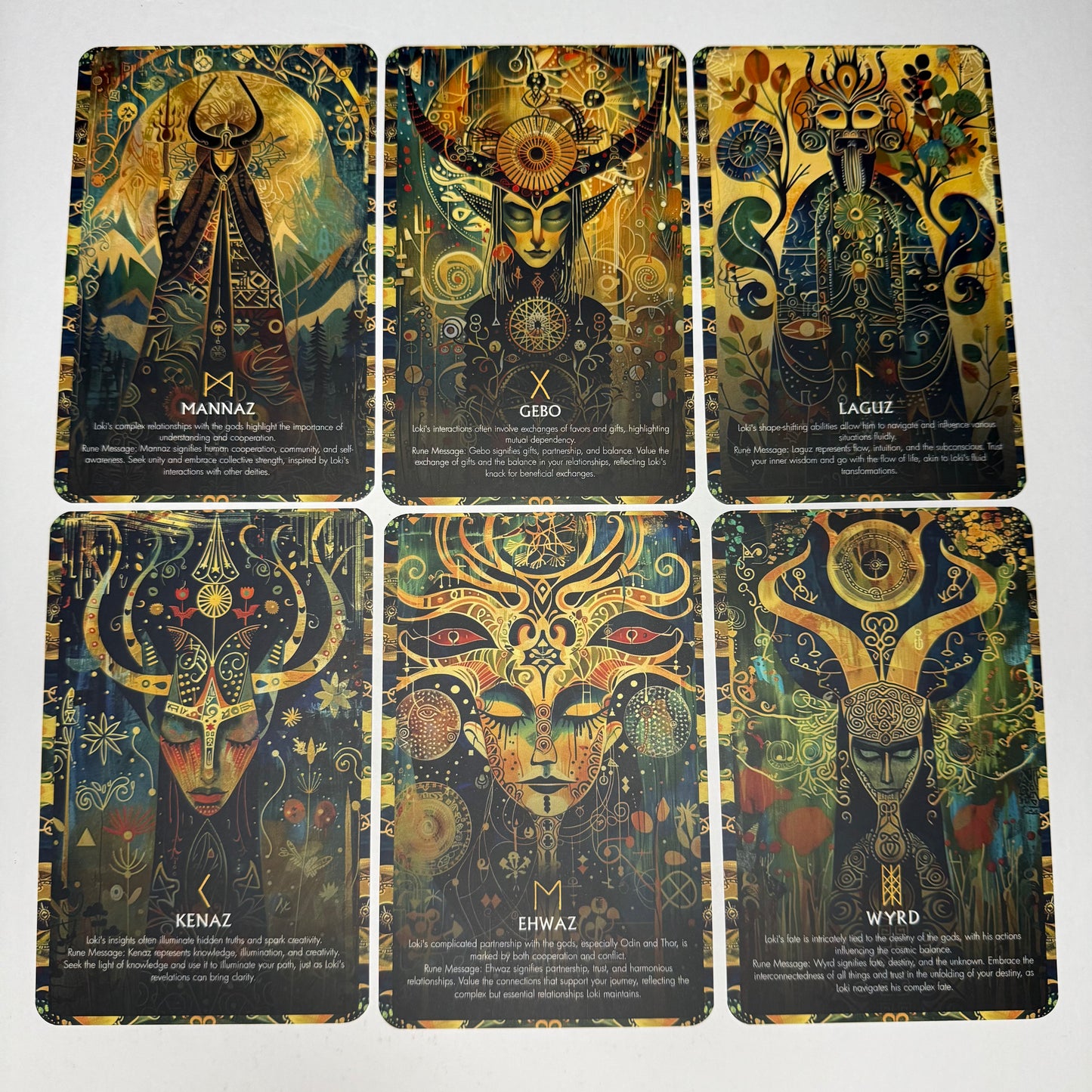 The Runes of Loki Card Deck