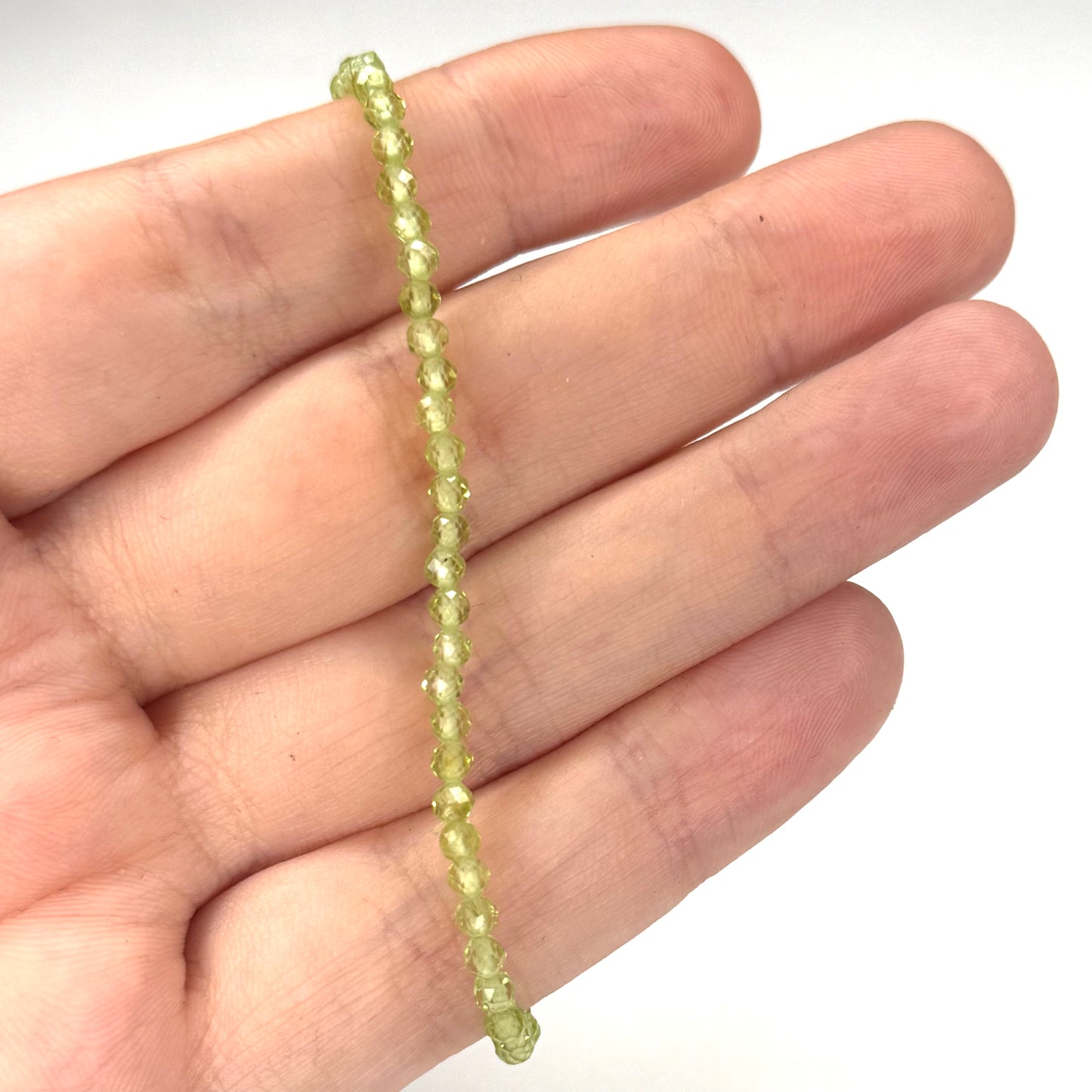 3mm Faceted Gem Bracelet