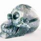 XL Moss Agate Skull