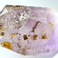 Statement Amethyst Freeform with moving water inclusions