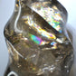 Smoky Quartz Flame with Rainbows