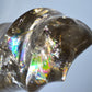 Smoky Quartz Flame with Rainbows