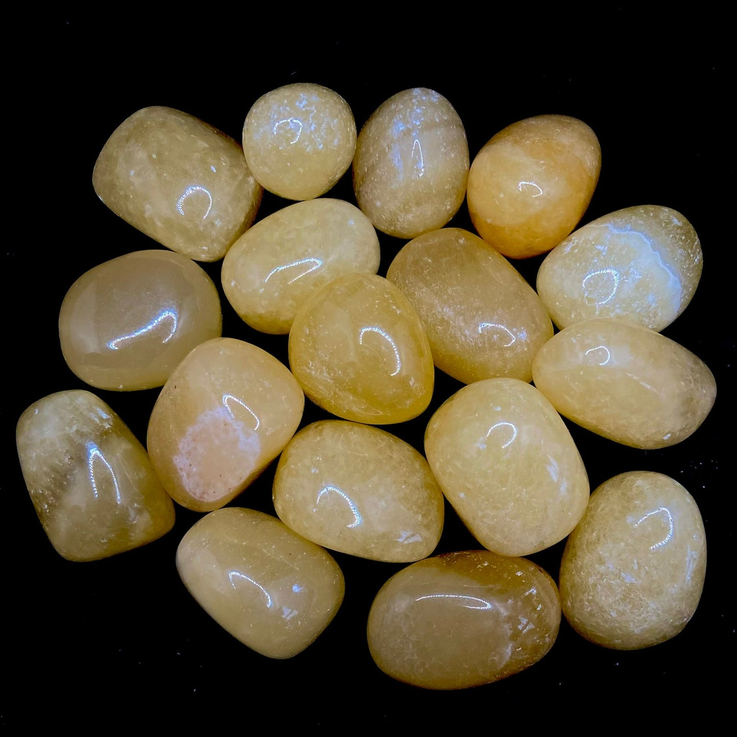 Orange Calcite Tumblestone