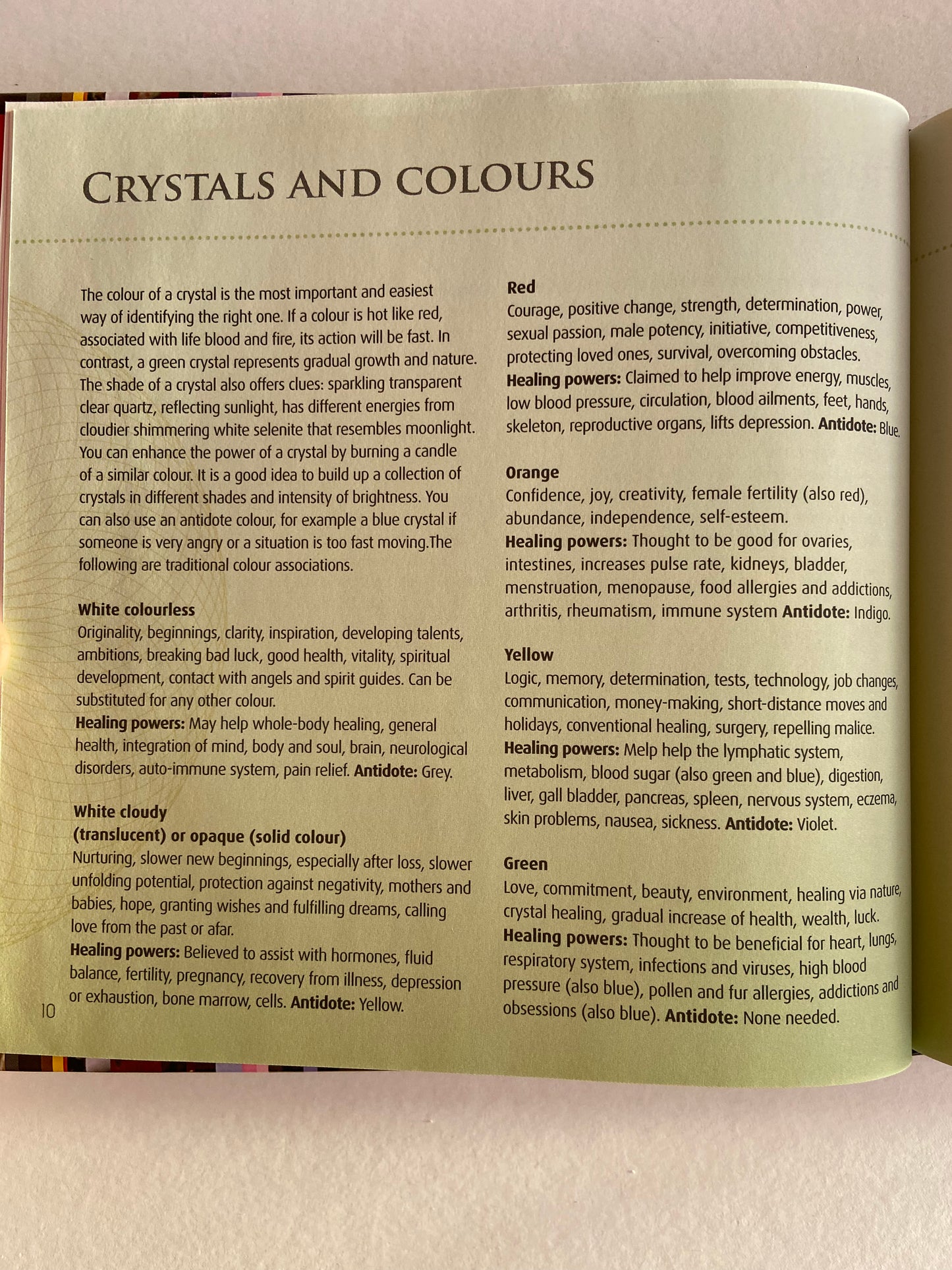 Crystals for Passion and romance book