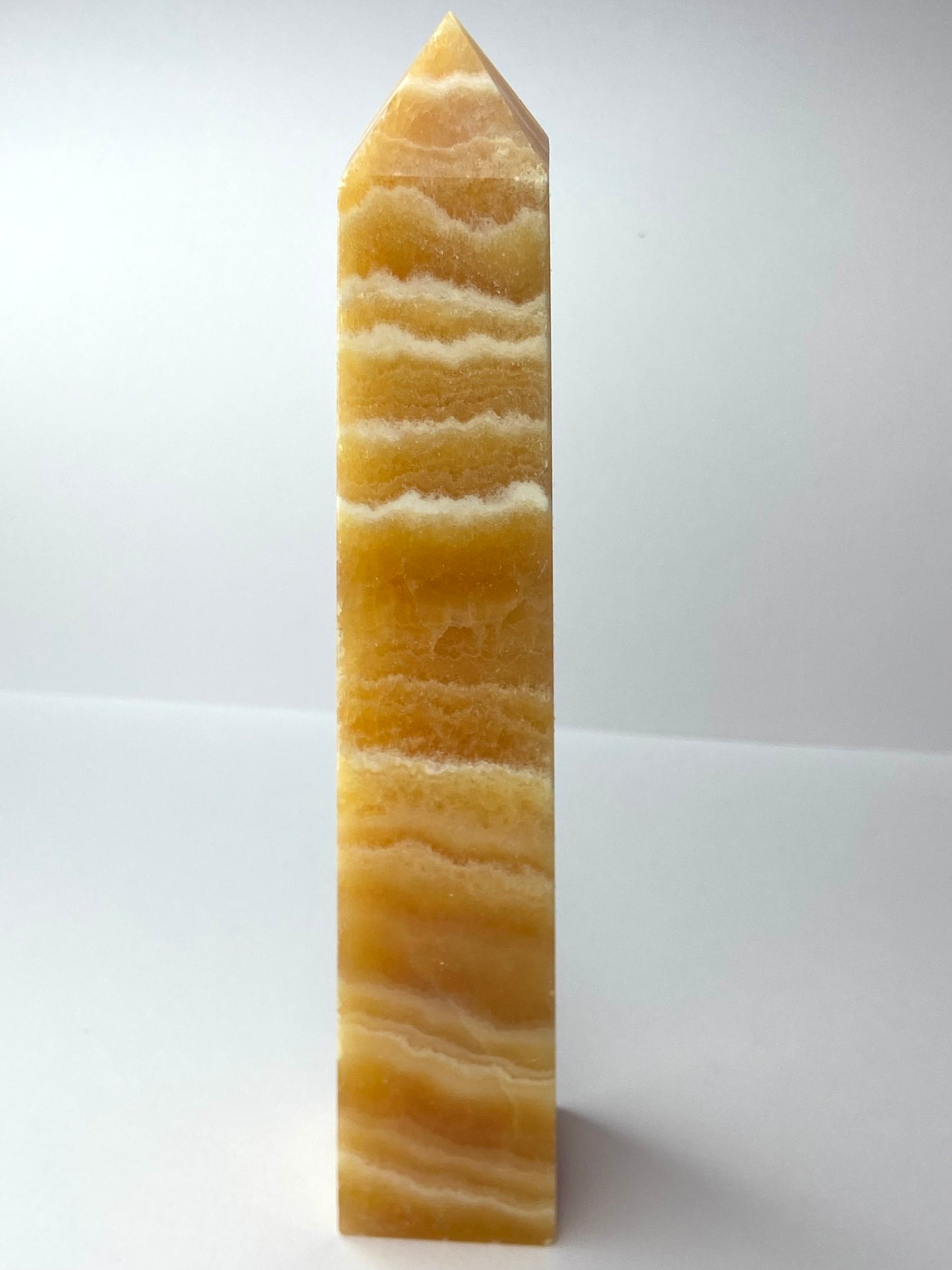 Orange Calcite Tower