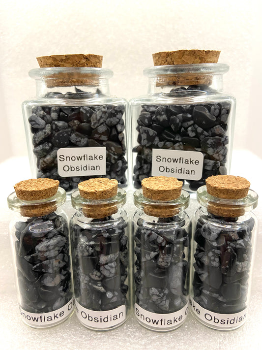 Snowflake Obsidian Chips