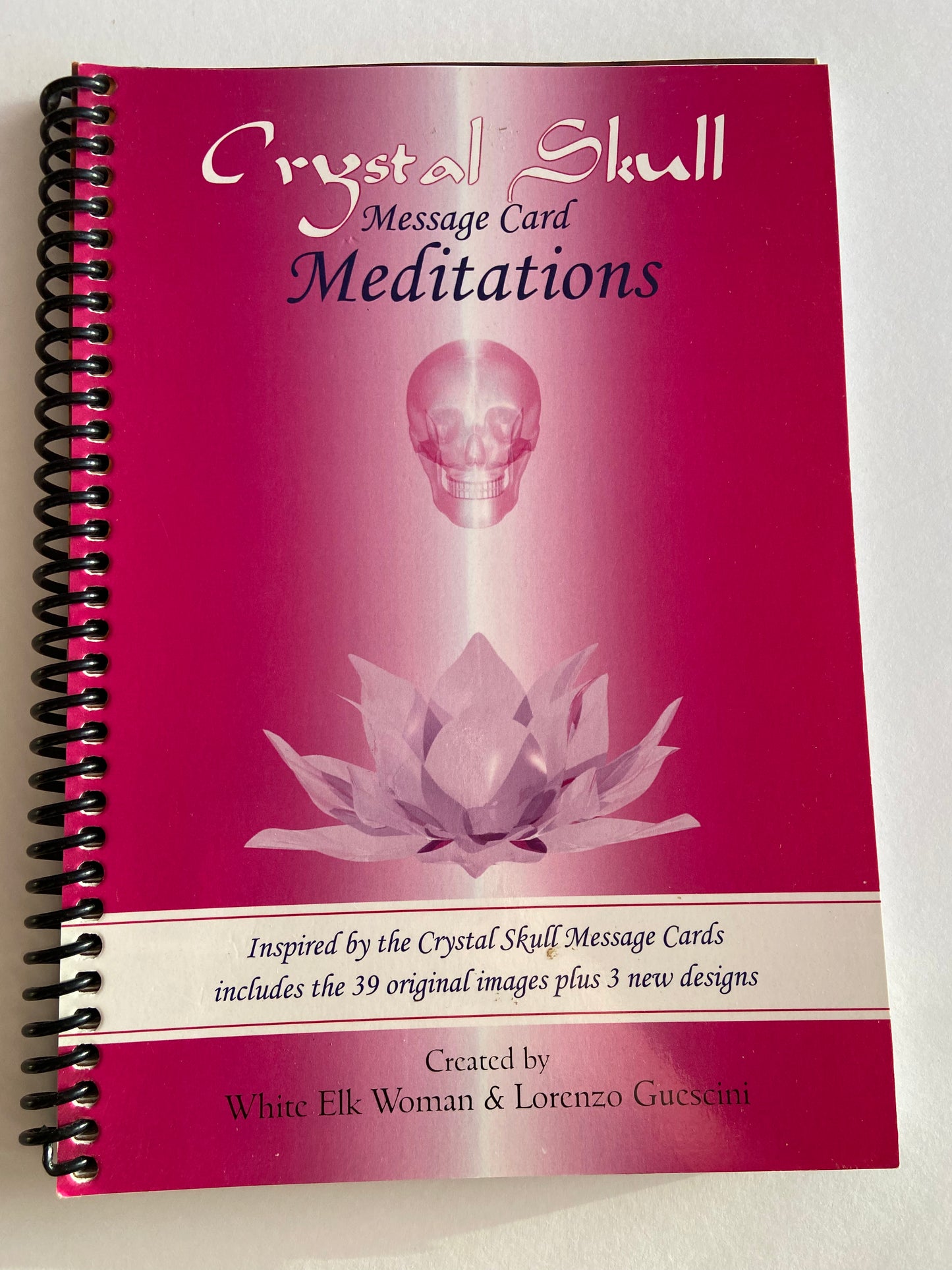 Crystal Skull message card meditations book