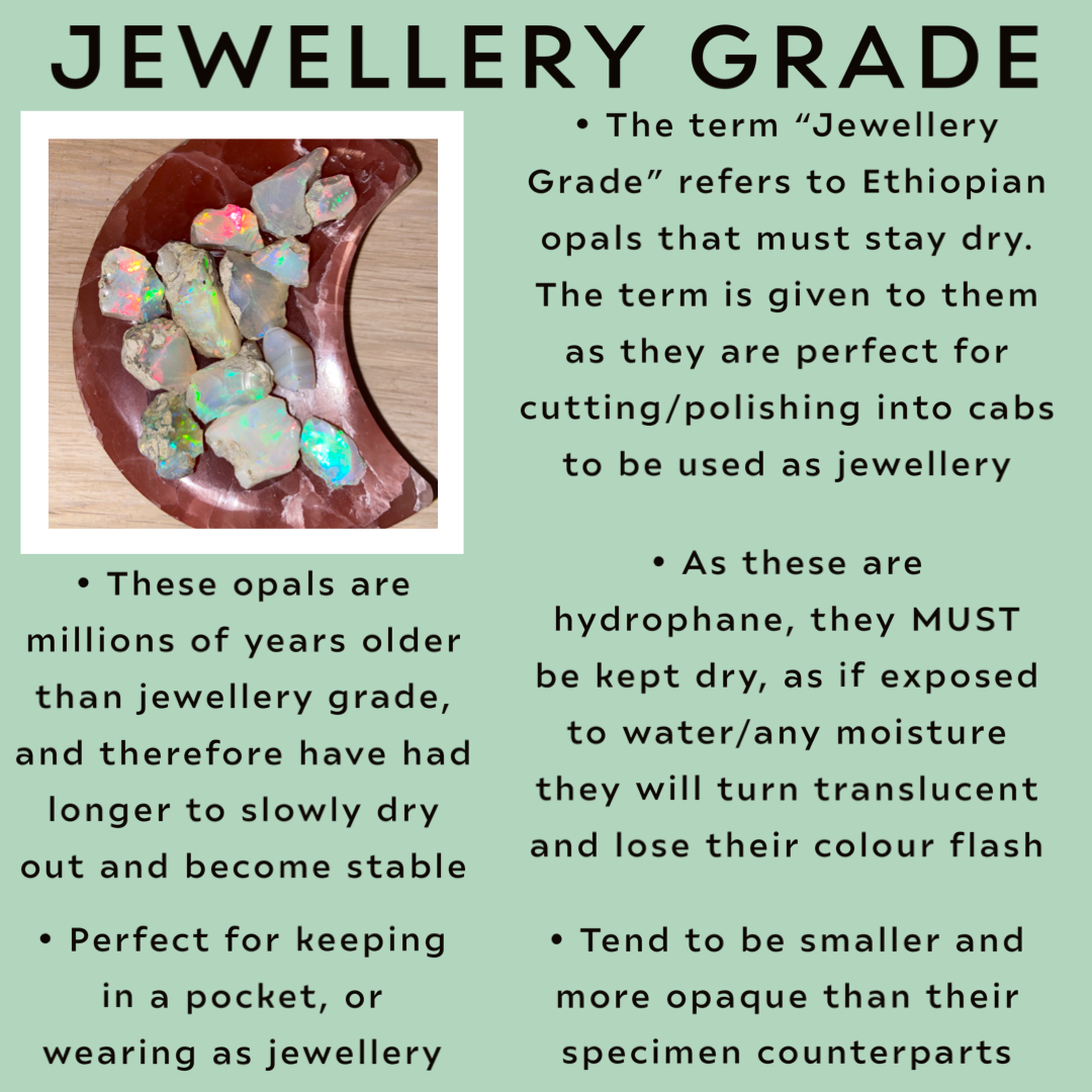 Ethiopian Opal (B) - Jewellery Grade